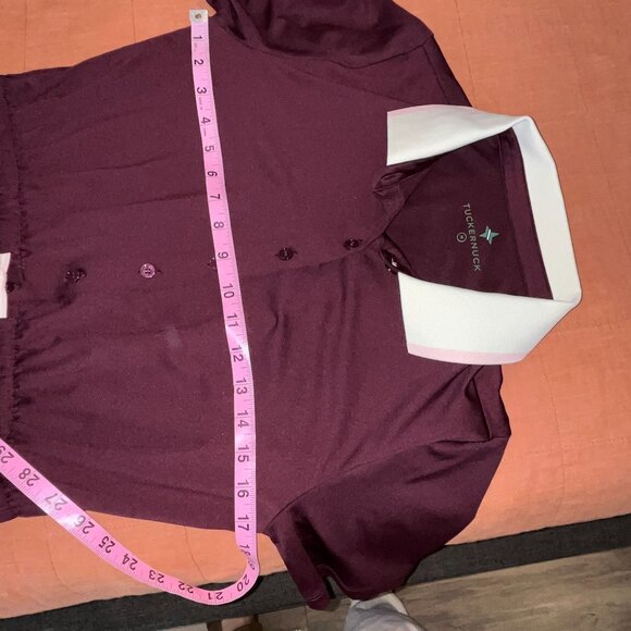 TUCKERNUK SPORT Winetasting Short Sleeve Performance Jersey Alcott Golf Dress M - Picture 9 of 12